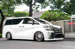 Toyota Vellfire X Work on Vossen Wheels (VWS-1) '2016